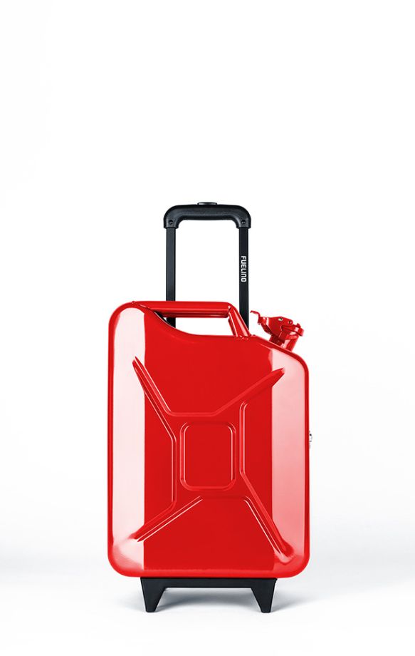 Benzinkanister-Trolley, rot