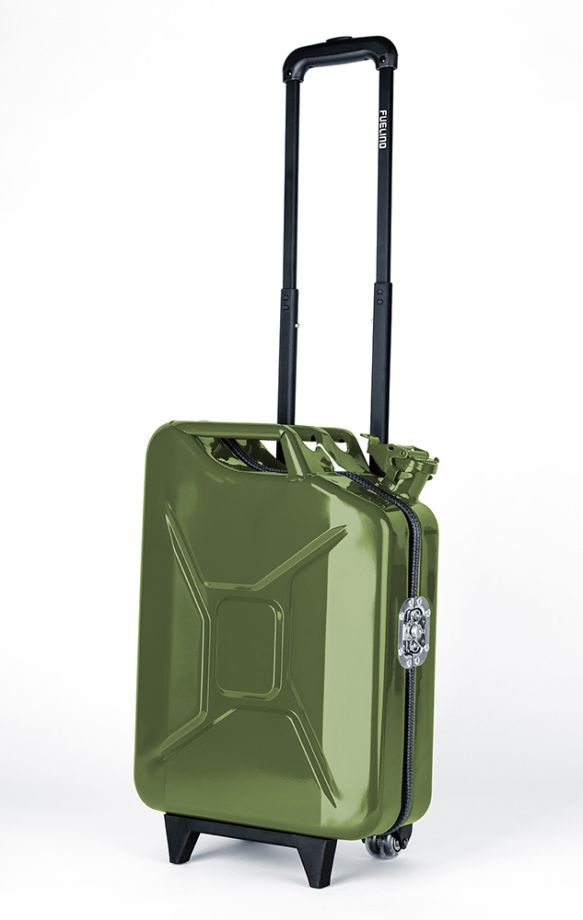 Benzinkanister-Trolley, grün