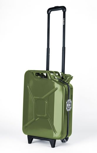 Benzinkanister-Trolley, grün