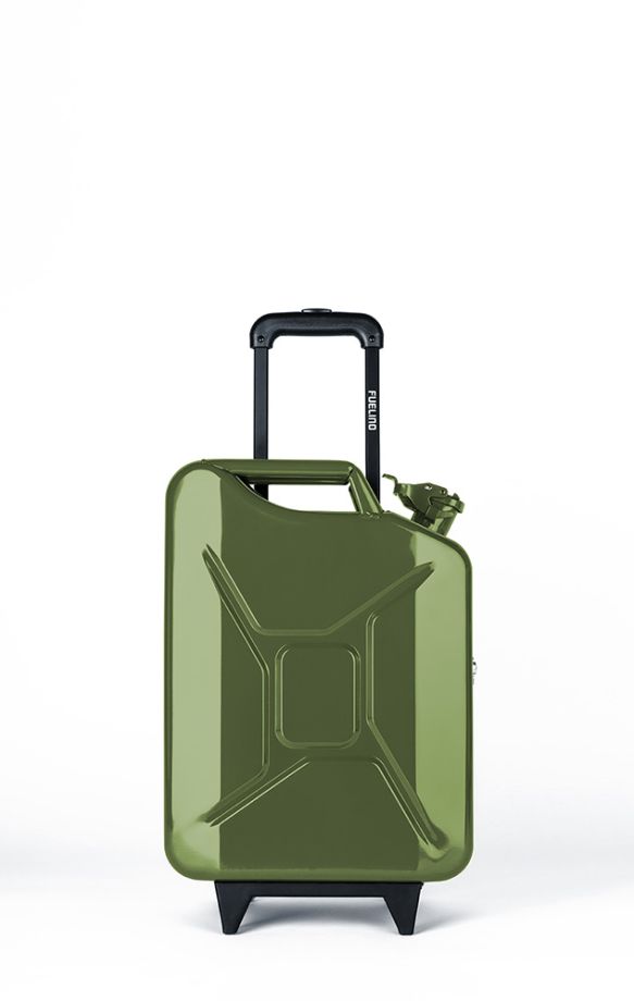 Benzinkanister-Trolley, grün