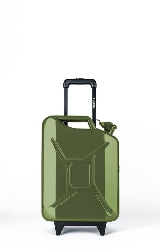 Benzinkanister-Trolley, grün
