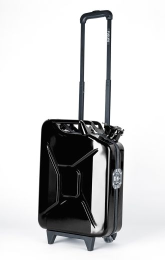 Benzinkanister-Trolley, schwarz