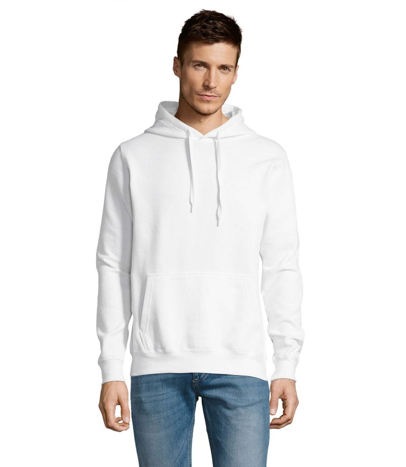 Hooded-Sweater Slam, SOL’S, Unisex, weiß