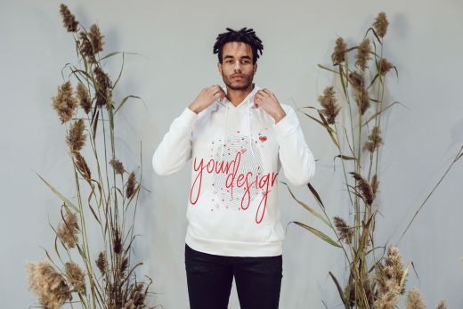 Hooded-Sweater Slam, SOL’S, Unisex, weiß