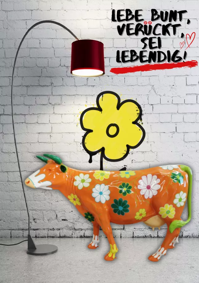 Kuh als Kunstfigur