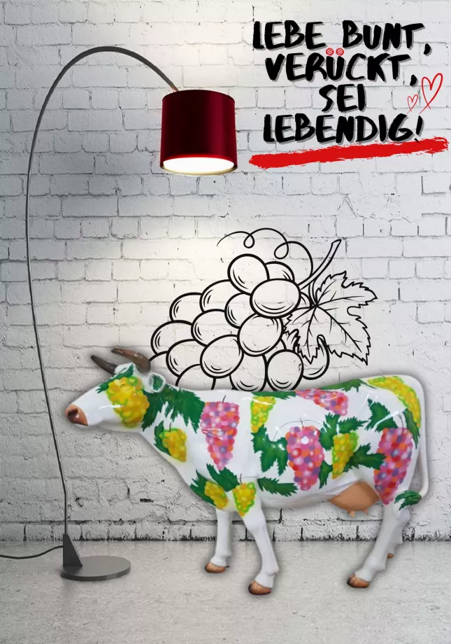 Kuh als Kunstfigur