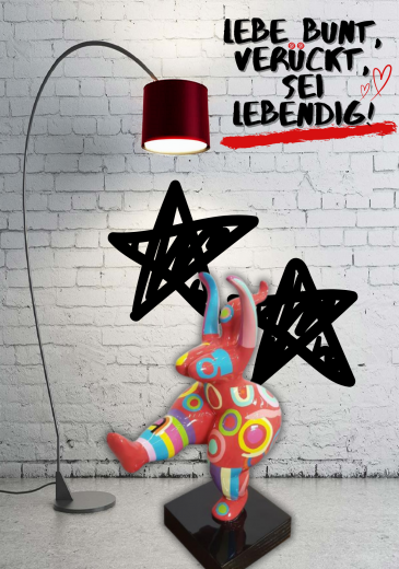 Nana-Kunstfigur (Arme oben)