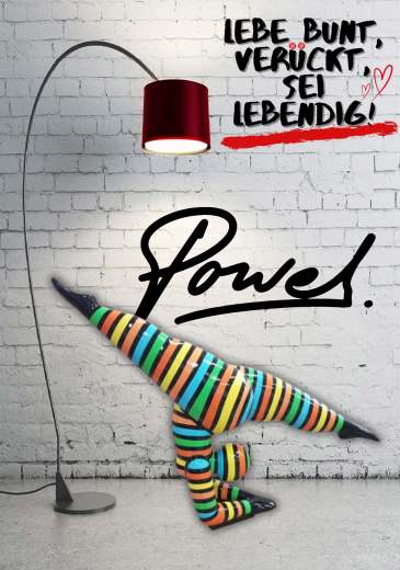 Nana-Kunstfigur (Spagat)