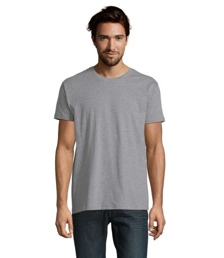 T-Shirt SOL'S Imperial, Rundhals, MEN grau-melange
