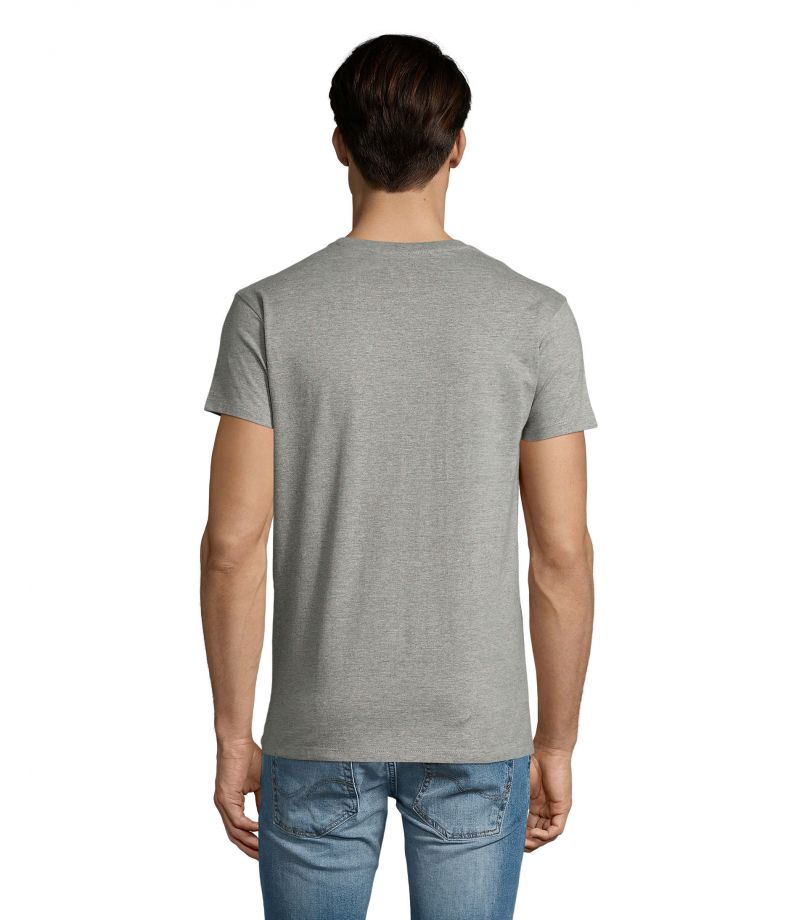 T-Shirt SOL'S Imperial V-Neck, MEN grau-melange