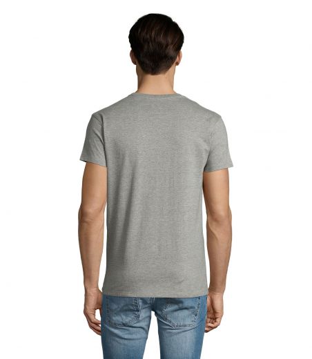 T-Shirt SOL'S Imperial V-Neck, MEN grau-melange