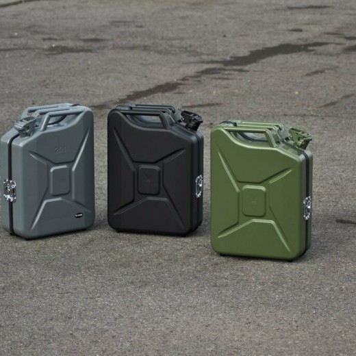 Benzinkanister-Koffer 20 Liter, schwarz - Ansicht 21