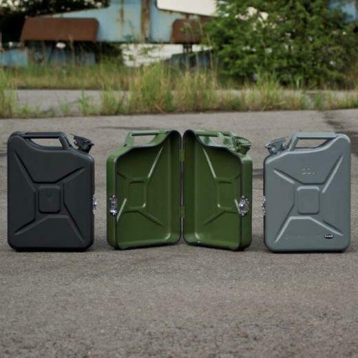 Benzinkanister-Koffer 20 Liter, schwarz - Ansicht 22