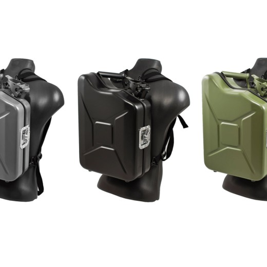 Benzinkanister-Rucksack, grau - Ansicht 58