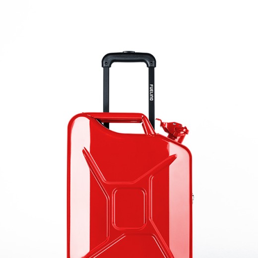 Benzinkanister-Trolley, rot - Ansicht 34