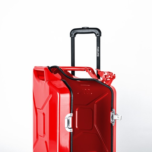 Benzinkanister-Trolley, rot - Ansicht 35