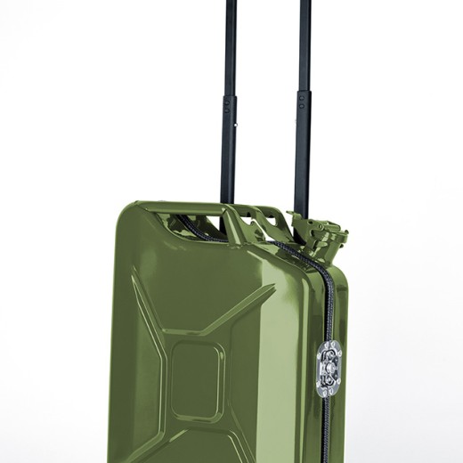 Benzinkanister-Trolley, grün - Ansicht 39