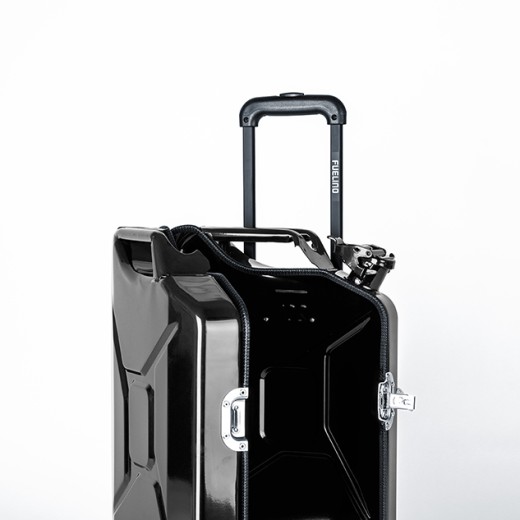 Benzinkanister-Trolley, schwarz - Ansicht 29