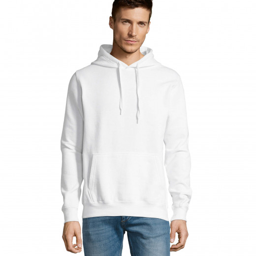 Hooded-Sweater Slam, SOL’S, Unisex, weiß - Ansicht 286