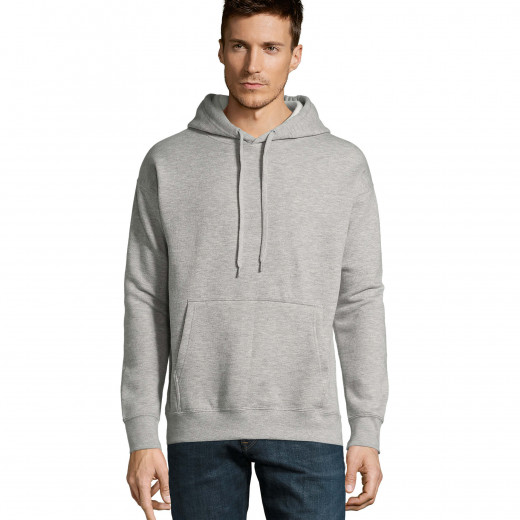 Hooded-Sweater Slam, SOL’S, Unisex, grau-melange - Ansicht 328