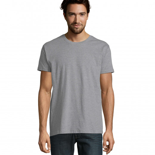 T-Shirt SOL'S Imperial, Rundhals, MEN grau-melange - Ansicht 336