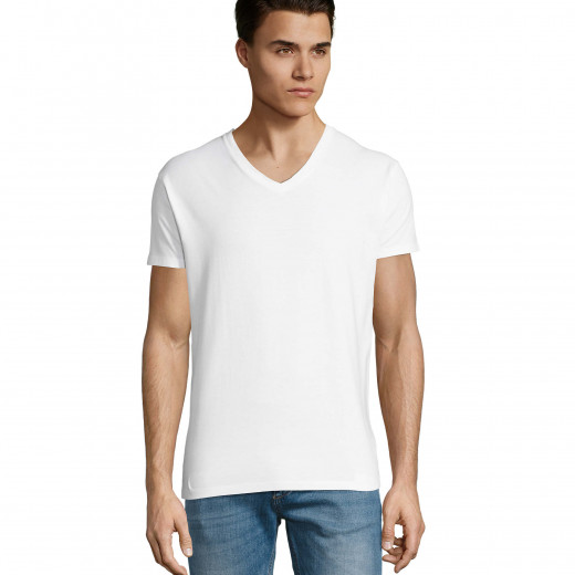 T-Shirt SOL'S Imperial V-Neck, MEN weiß - Ansicht 282