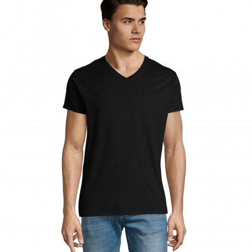 T-Shirt SOL'S Imperial V-Neck, MEN schwarz - Ansicht 303