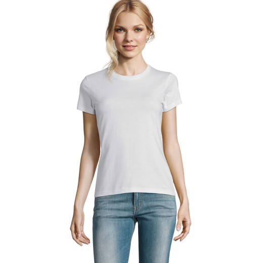 T-Shirt SOL'S Imperial WOMEN,Rundhals, weiß - Ansicht 274