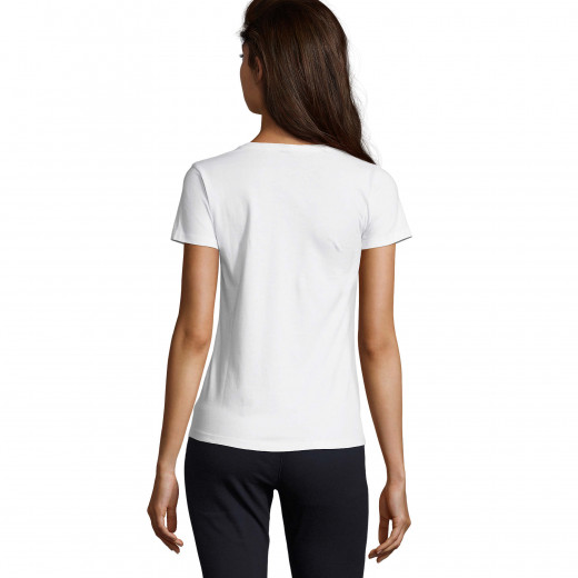 T-Shirt SOL'S Imperial WOMEN, V-Neck, weiß - Ansicht 281