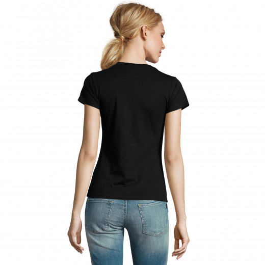 T-Shirt SOL'S Imperial WOMEN, Rundhals, schwarz - Ansicht 313